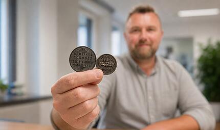 Flohmarktfund Geld Flohmarktfund Geld