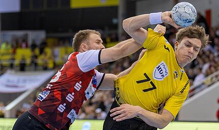 Ließ sich von seinen Gegenspielern kaum aufhalten: Marks Lilienfelds überragte beim HSC Coburg mit sechs Treffern. Ließ sich von seinen Gegenspielern kaum aufhalten: Marks Lilienfelds überragte beim HSC Coburg mit sechs Treffern.