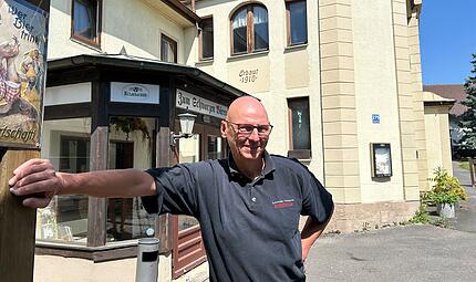 Schwarzer Bär in Beiersdorf Schwarzer Bär in Beiersdorf: Frank Schindhelm ist der neue Eigentümer des traditionsreichen Gasthofs.