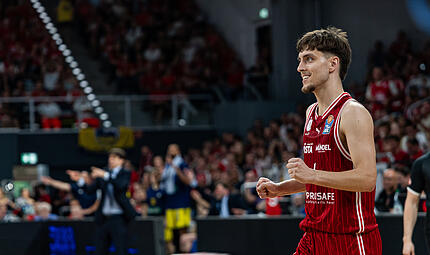 Zach Ensminger überzeugte stets mit hoher Ballsicherheit. Zach Ensminger überzeugte stets mit hoher Ballsicherheit.