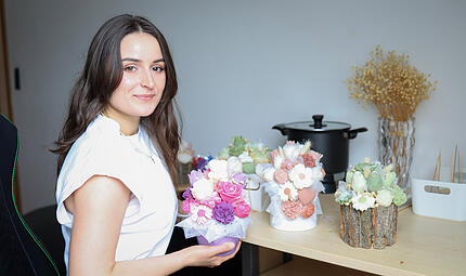 Blumensträuße aus Olivenwachs: Kerzenmanufaktur in ForchheimBlumensträuße aus Olivenwachs: Kerzenmanufaktur in Forchheim Blumensträuße aus Olivenwachs: Kerzenmanufaktur in ForchheimBlumensträuße aus Olivenwachs: Kerzenmanufaktur in Forchheim