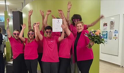 Gratulation: Das Team von Backhaus Kutzer hat sich mit Abstand durchgesetzt. Gratulation: Das Team von Backhaus Kutzer hat sich mit Abstand durchgesetzt.